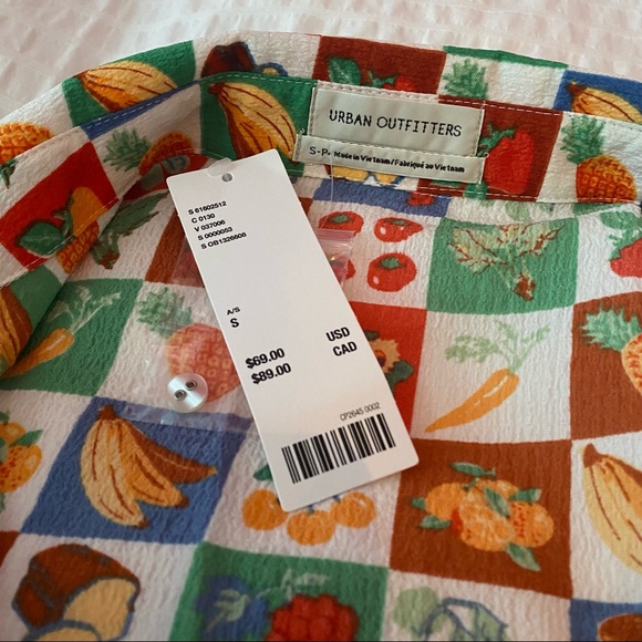 urban outfitters tia button front mini dress - Picture 5 of 9